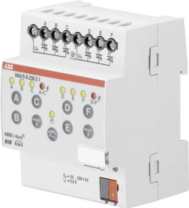 Produktbild ABB VAA/S6.230.2.1Ventil.-Akt 6f,230V,R VAA/S6.230.2.1 (Heizungsaktor)