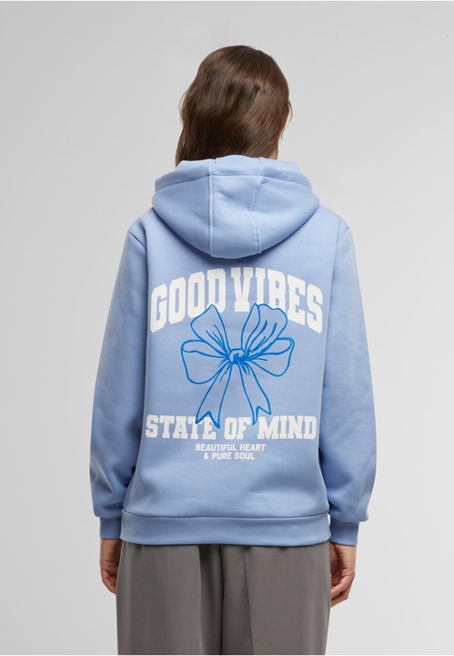 Immagine prodotto Miss Tee Felpa con cappuccio Good Vibes Bow Ladies - 179957 (S)