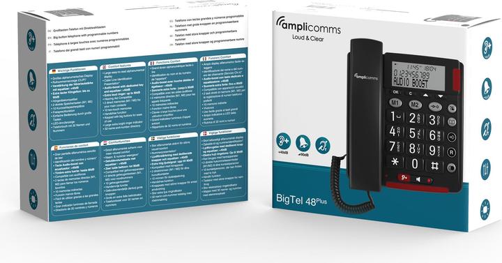 Actual product image amplicom Audioline ms BigTel 48 Plus