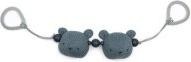 Produktbild Smallstuff Strollerchain, Knitted Bear Dark Denim/Denim