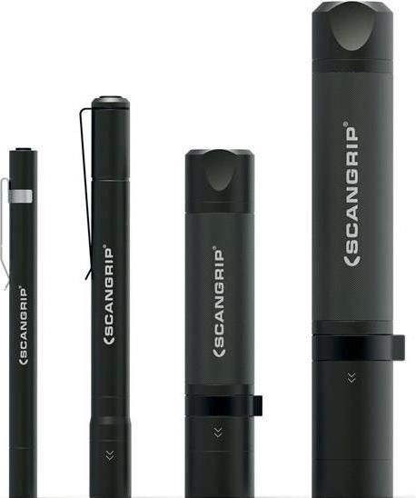 Produktbild Scangrip LED-Taschenlampe FLASH PEN 200 lm 2 x AAA Batterien 80 m (18.50 cm, 200 lm)