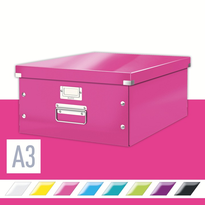 Immagine prodotto Leitz WOW Click & Store box di stoccaggio (A3)
