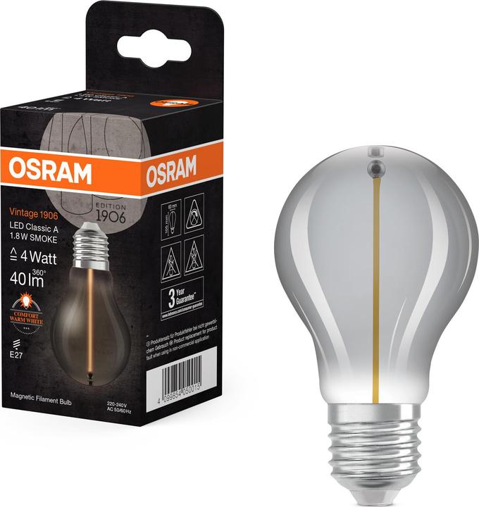 Produktbild Ledvance LED-Lampe (E27, 40 lm, 6x)