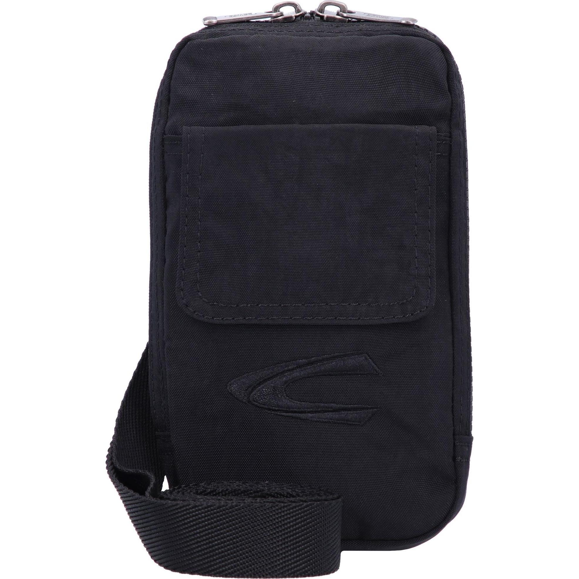 Camel Active, Handtasche, Handytasche 13 cm, Schwarz