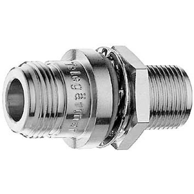 Telegärtner Koax N-Verbindungsstück, Einbaumass: Z10 Buchse (J01024A0006)