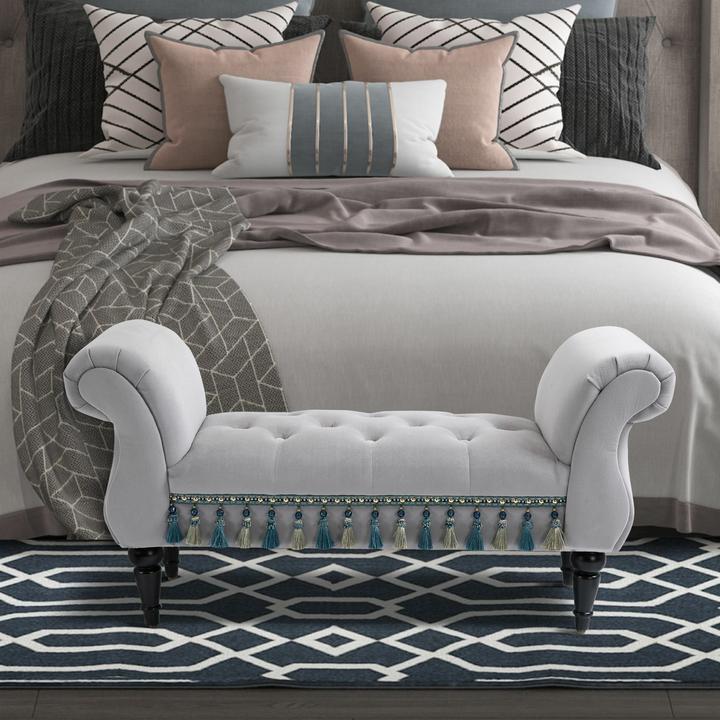 Actual product image Homcom Upholstered bench (117 cm)