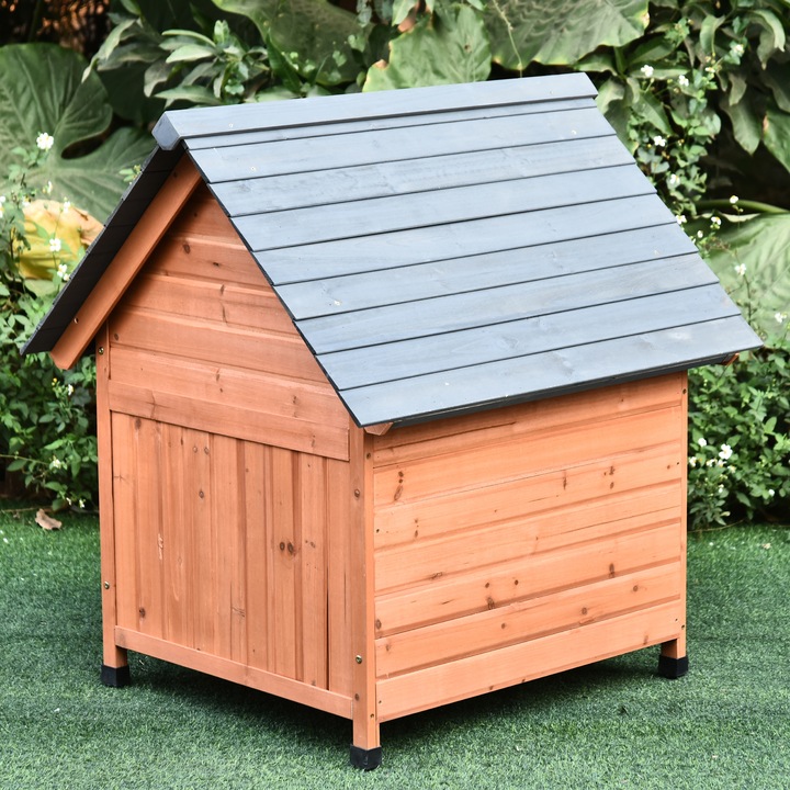 Actual product image PawHut Cabin Style Dog House