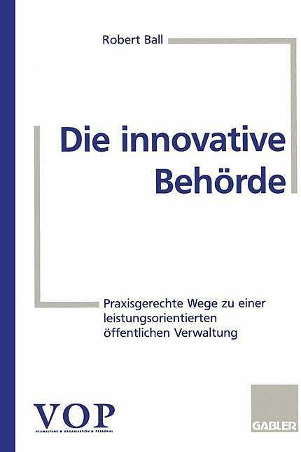 Produktbild Die innovative Behörde (Deutsch, 1997)