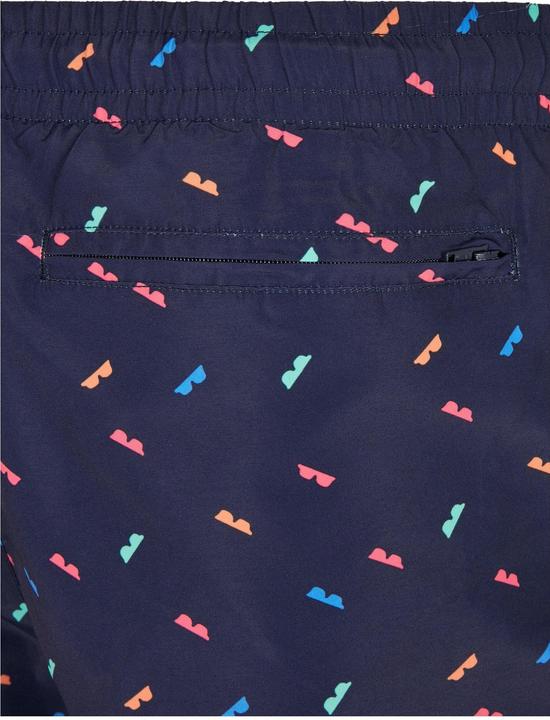 Actual product image Urban Classics Pattern Swim Shorts (L)