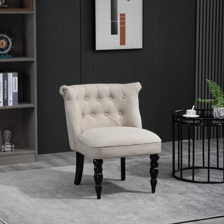Produktbild Homcom Polstersessel mit Knopfdesign