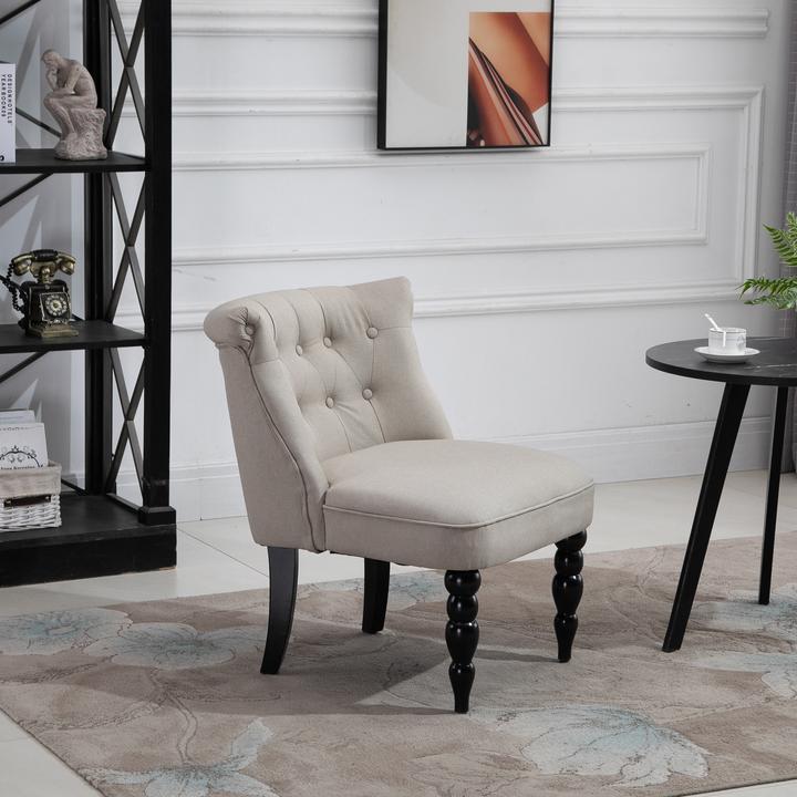 Produktbild Homcom Polstersessel mit Knopfdesign