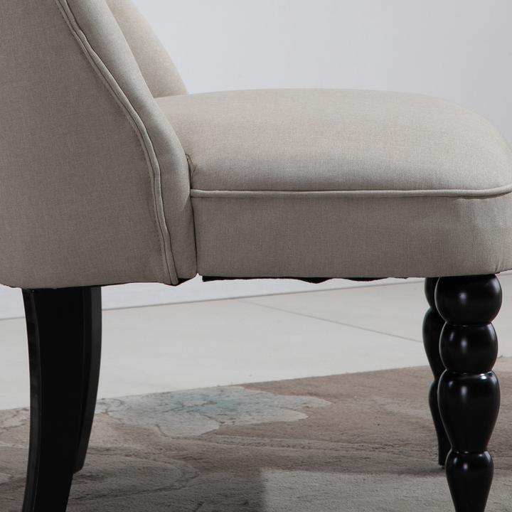 Produktbild Homcom Polstersessel mit Knopfdesign
