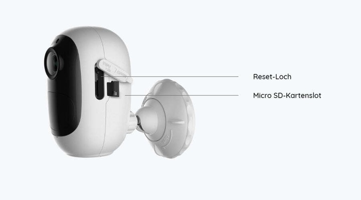 Actual product image Reolink Argus 2E incl. solar panel (1920 x 1080 Pixels)