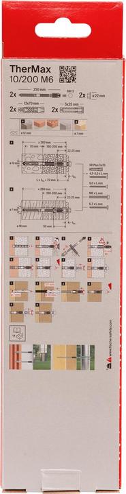 Produktbild Fischer TherMax 10/200 M6 (2 Stk.)
