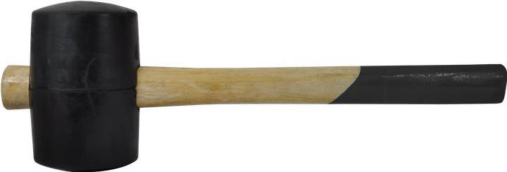 Immagine prodotto SW-Stahl 50701L Mazzetta in gomma 250 gr I Mazzetta in gomma leggera con manico in legno I Martello per (250 g)