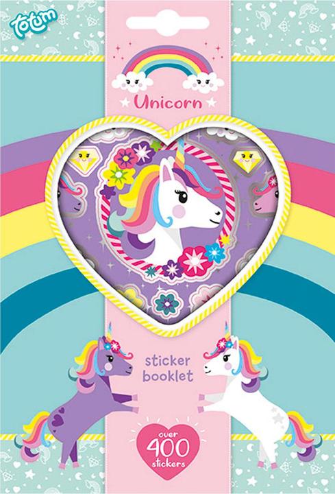 Totum Unicorn sticker leaves