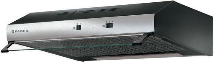 TCH04 SS18A 741 295 m/h Eingebaut Schwarz, Edelstahl D