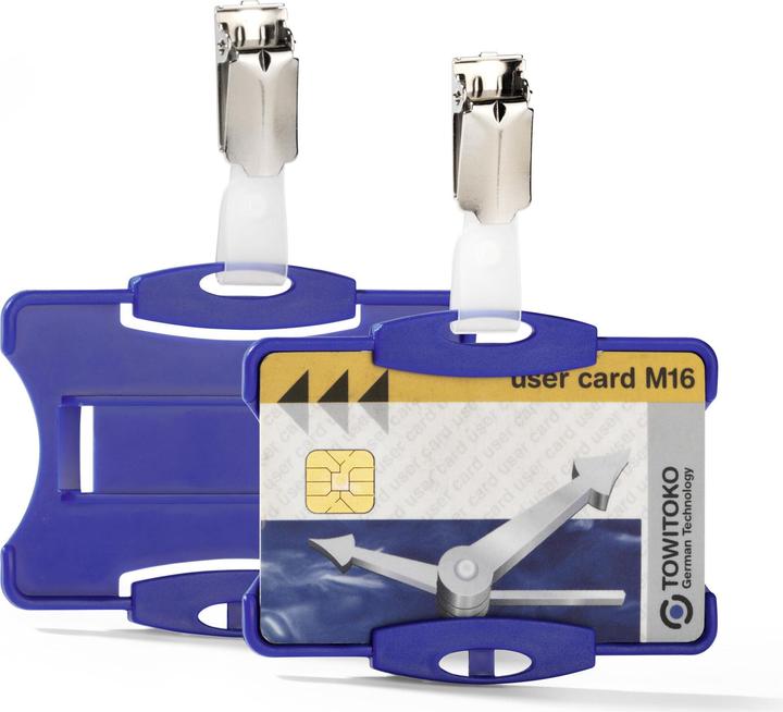 Actual product image Durable Badge holder with clip for 1 card 1 pg. à 25 pieces 811806