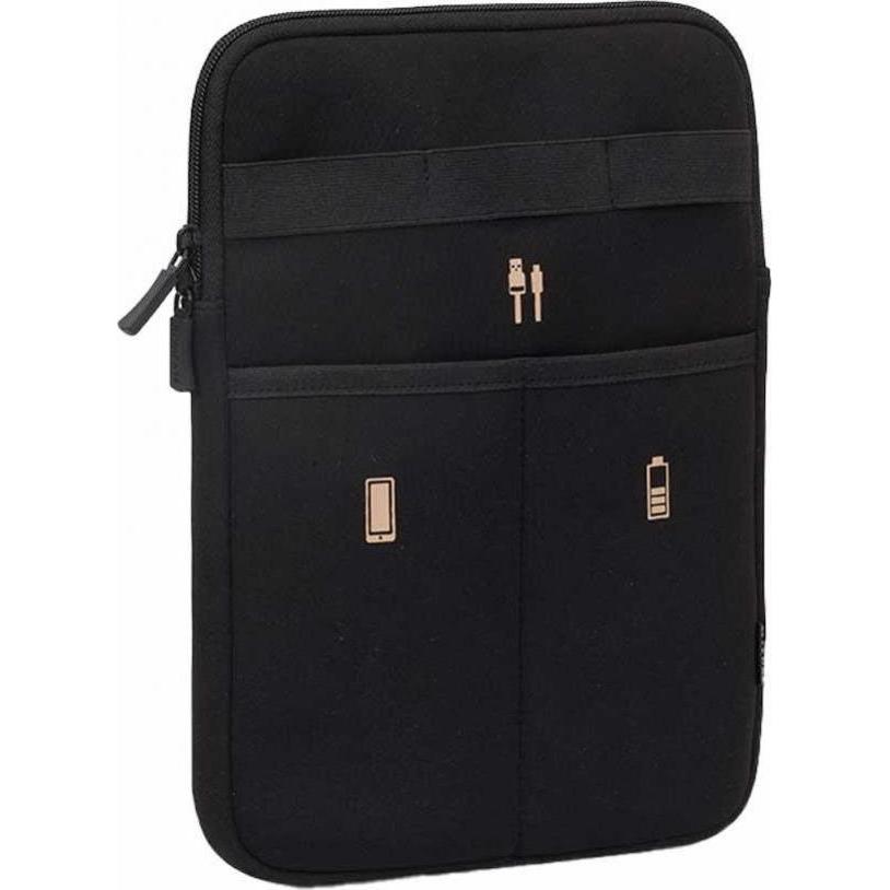 Rivacase Antishock (10.1" Tablets), Tablet Hülle, Schwarz