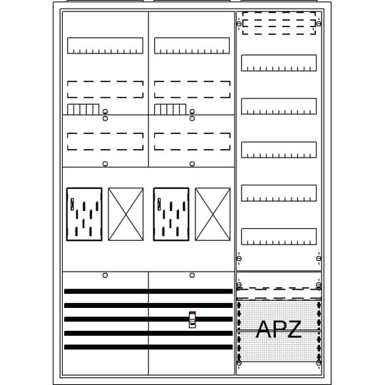 Striebel & John, Verteilerschrank Zubehör, Striebeljohn Ba37fg