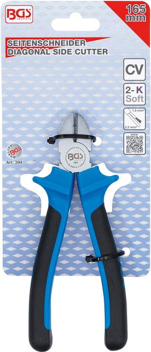 Actual product image BGS Diagonal Side Cutters Stripper function 165 mm (165 mm)