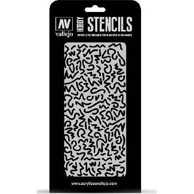 Wittmax Stencil Luftwaffe WWII Shingles Camo