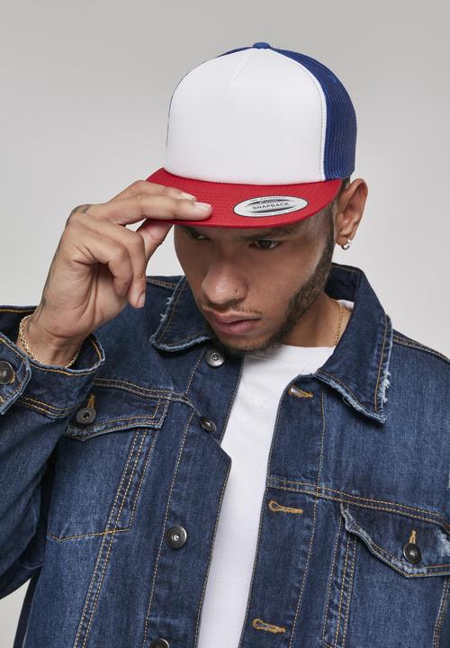 Produktbild Flexfit Foam Trucker with White Front (One Size)