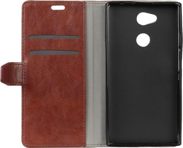 Actual product image MU Classic Crazy Horse Leather Cover (Sony Xperia L2)
