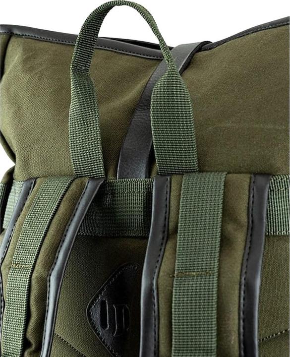 Actual product image Jack Pyke Leather Detailing Fold Up Rucksack