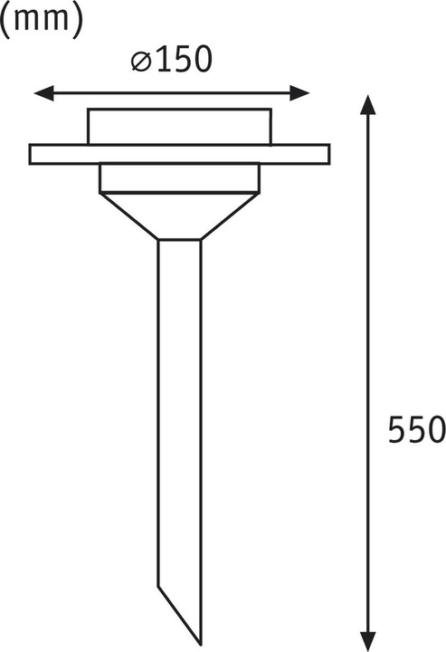 Image du produit Paulmann Piquet solaire Ufo (5 lm, IP44)