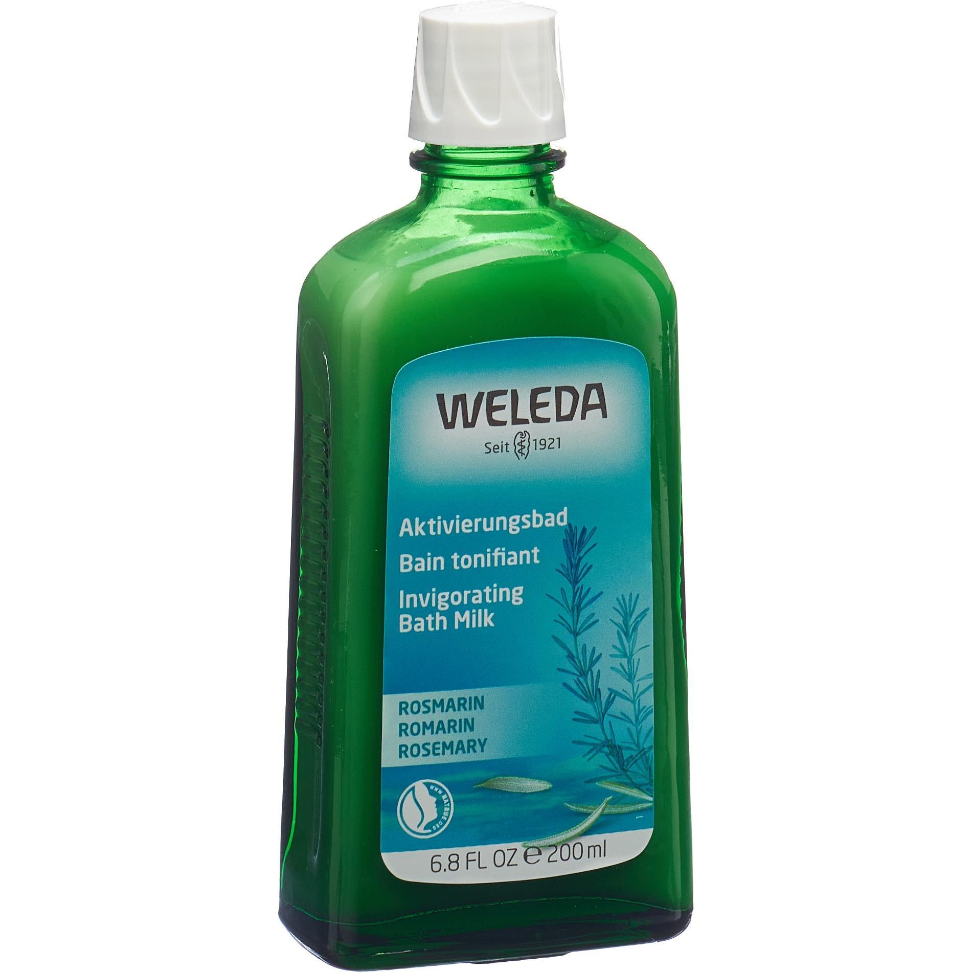 Weleda, Badezusatz, Rosmarin (200 ml, Badeöl)