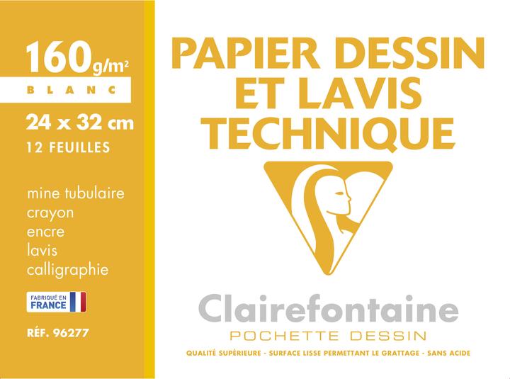 Actual product image Clairefontaine Art lessons (160 g/m², 600 x)