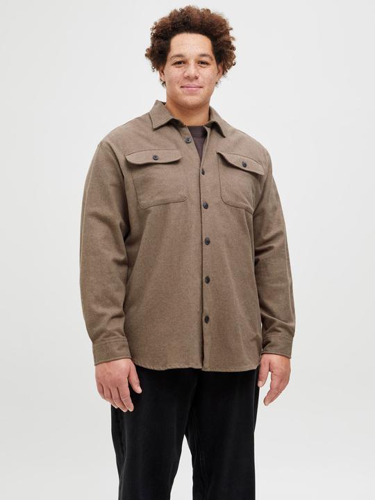 Produktbild Jack & Jones Plus Size Komfort Fit Overshirt Overshirt (7XL)