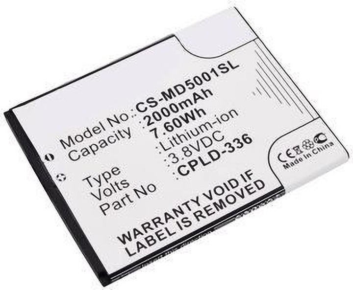 Produktbild AGI 36764 - Akku - Medion - Life P5001 - Weiss - Lithium Polymer (LiPo) - 2000 mAh