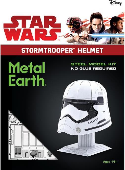 Actual product image Metal Earth Star Wars Stormtrooper Helmet