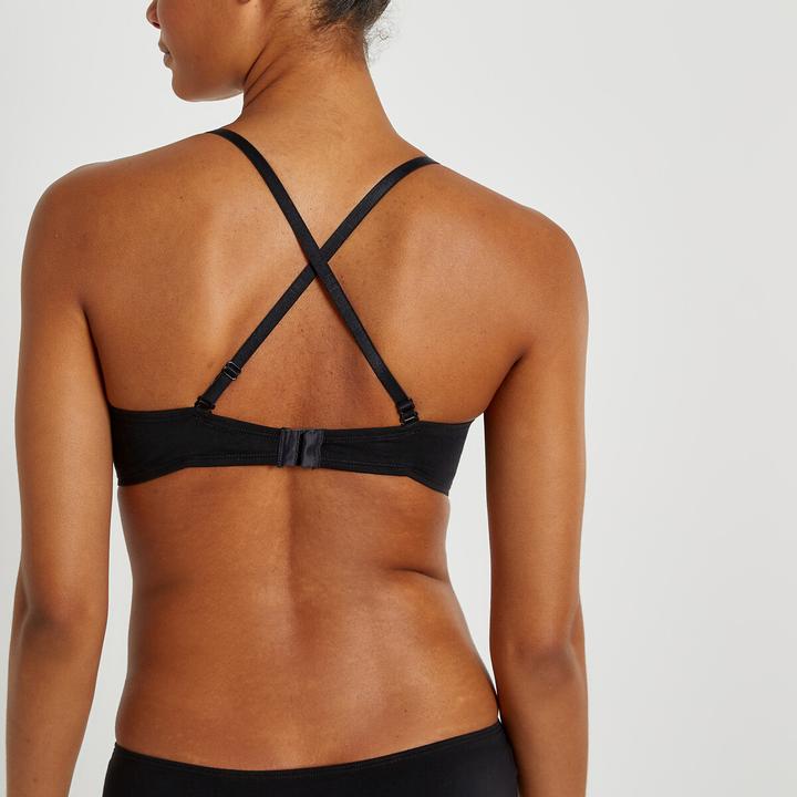 Produktbild La Redoute Collections Unifarbener Triangel-BH Cottone (70 B)