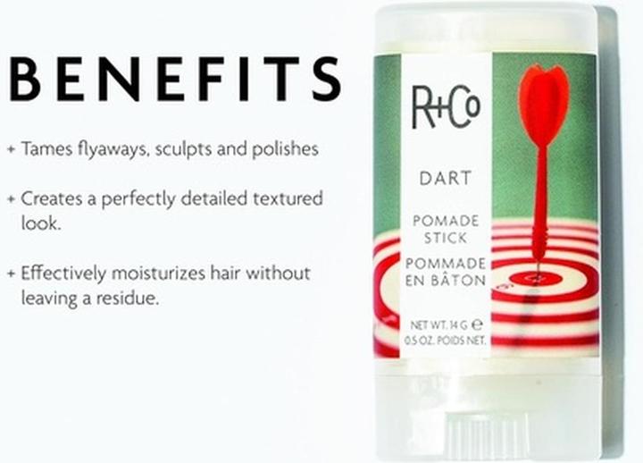 Produktbild R+Co R & R Enterprises Dart Pomade Stick 14.79ml (Haargel, 14.79 ml)