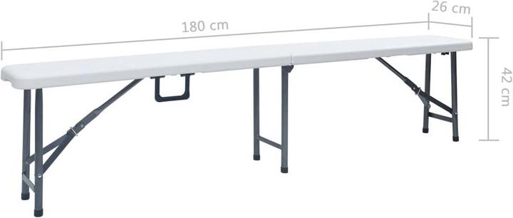 Produktbild vidaXL Gartenbank