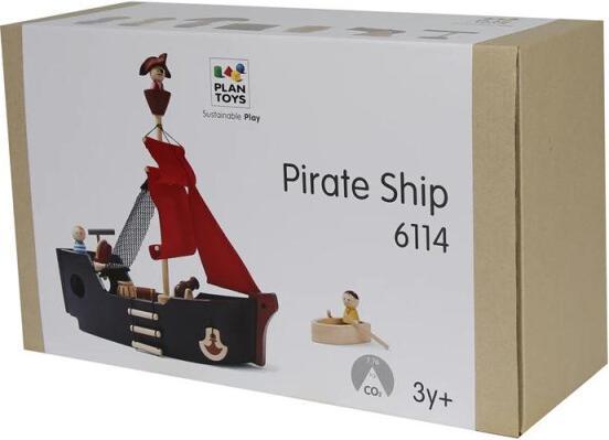 Image du produit Plantoys Bateau pirate - décor de jeu