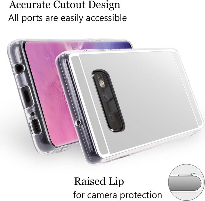 Image du produit Nalia Couverture miroir pour téléphone portable (Samsung Galaxy S10e)