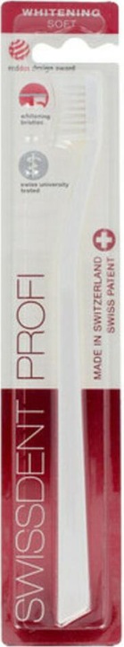 Swissdent PROFI Whitening Zahnbürste Soft Weiss (1 Stk) (Weich, 1 x)
