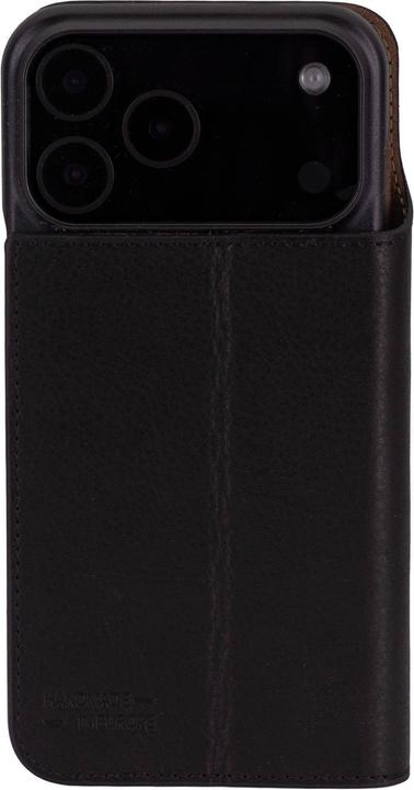 Actual product image JT Berlin Genuine leather BookCase Tegel for Apple iPhone 17 Pro Max black (Apple iPhone 17 Pro Max)