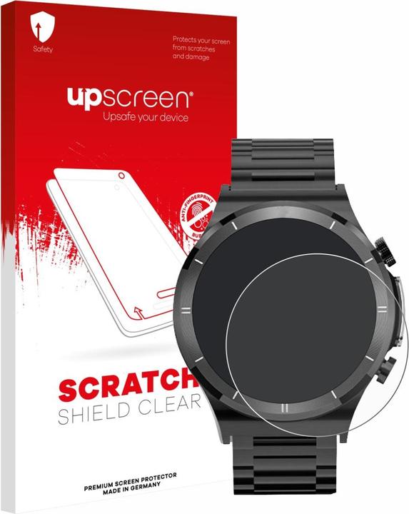 Actual product image upscreen Scratch Shield Protector (Smartwatch 1.39")