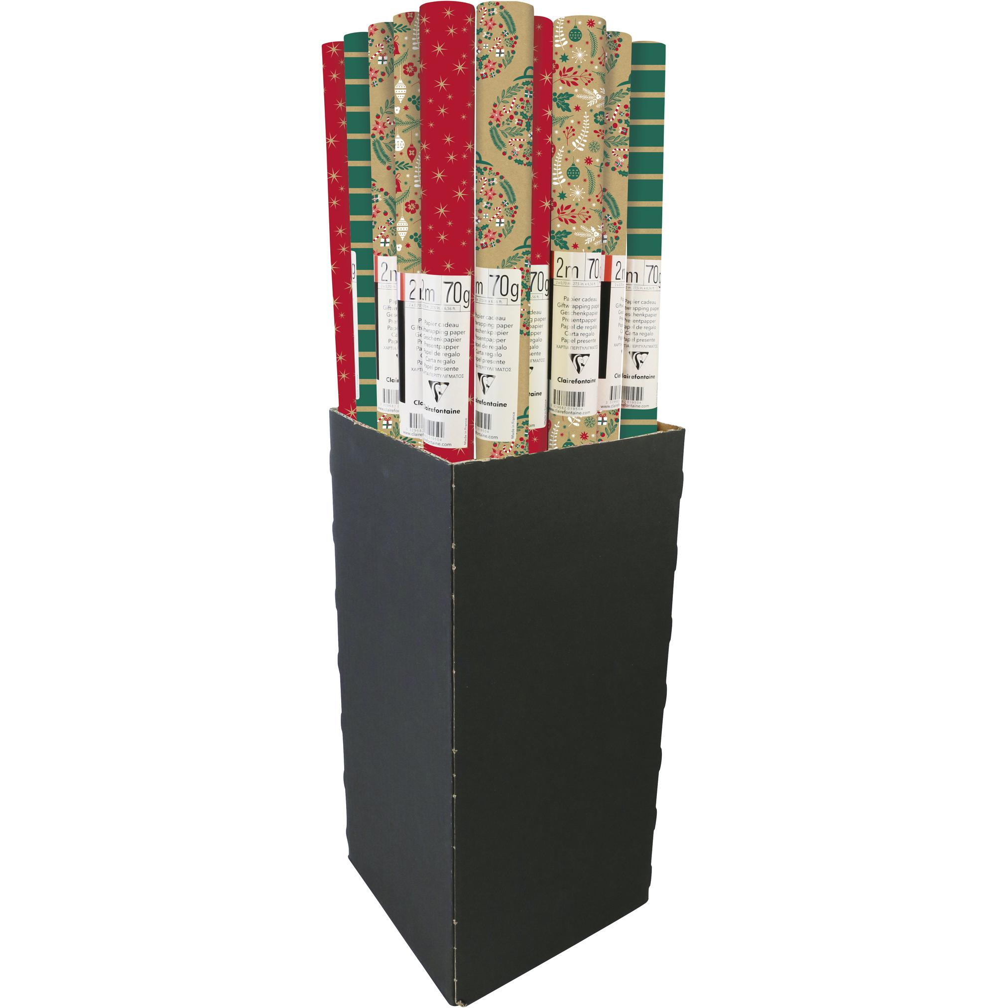 Thumbnail - Clairefontaine, Geschenkverpackung, Kraftpapier (Geschenkband, 1 x)
