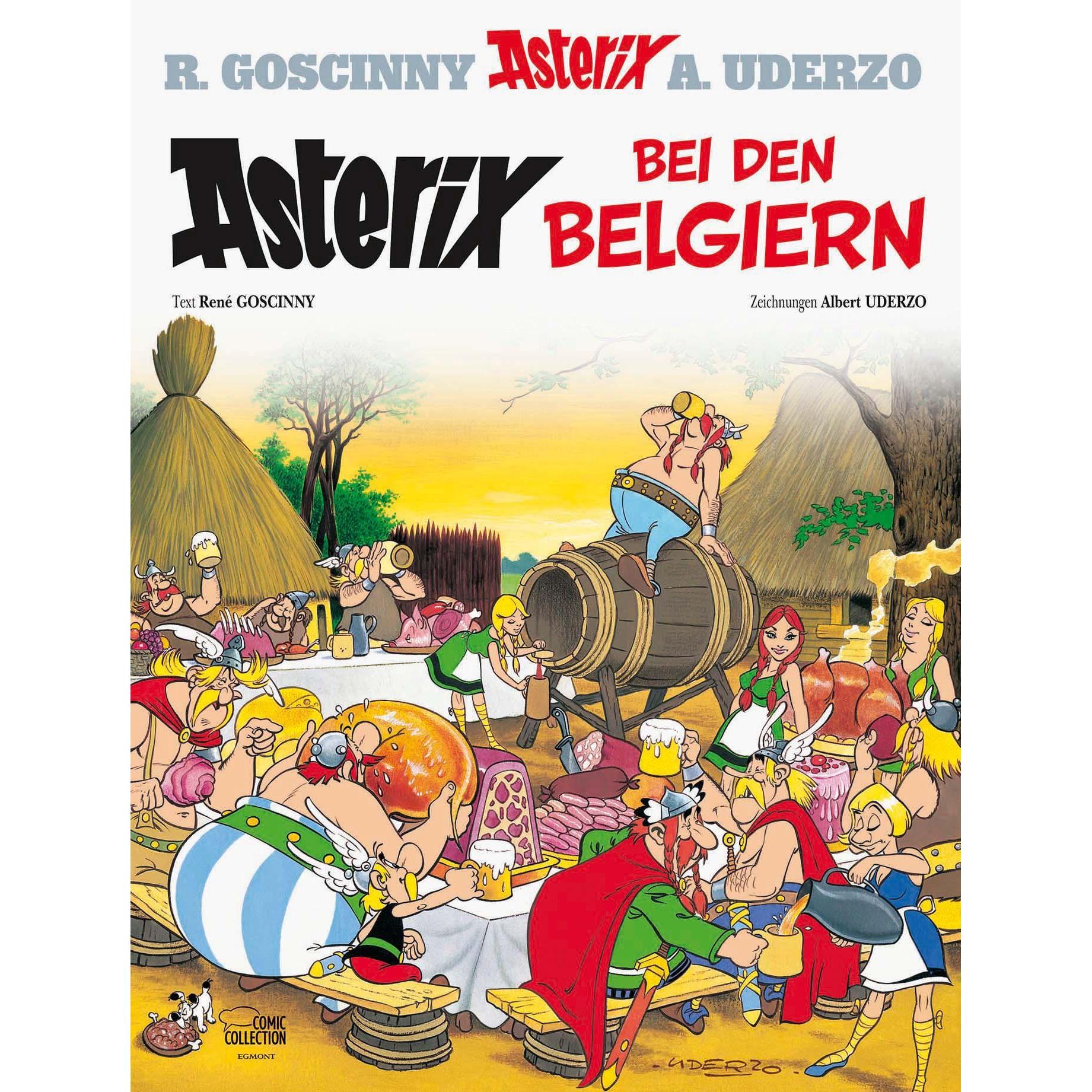 Asterix 24: Asterix bei den Belgiern, Belletristik von René Goscinny