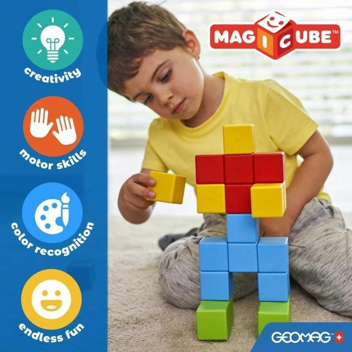 Actual product image Geomag Magicube Blocks Stacking