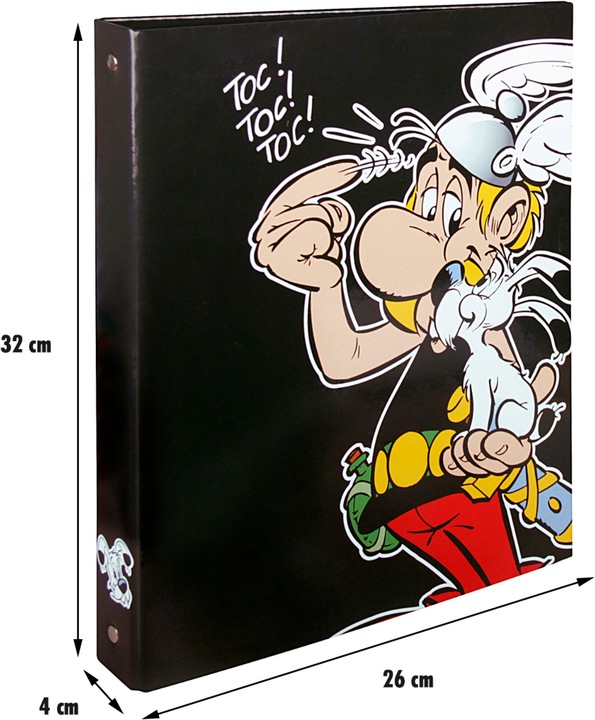 Actual product image Rhodia Asterix & Idefix Ring Binder (26 x 32 cm, 48 x)