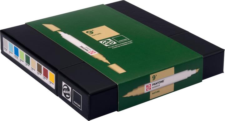 Produktbild Talens Pantone Marker 9x Set Nature, Strichstärke: Keine Angabe (9x)