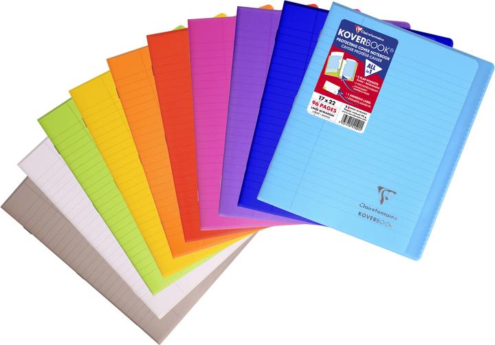 Image du produit Clairefontaine Koverbook (À rayures, Couverture rigide)