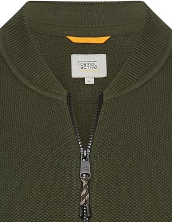 Image du produit Camel Active Strickjacke im Bomberstil (XXL)